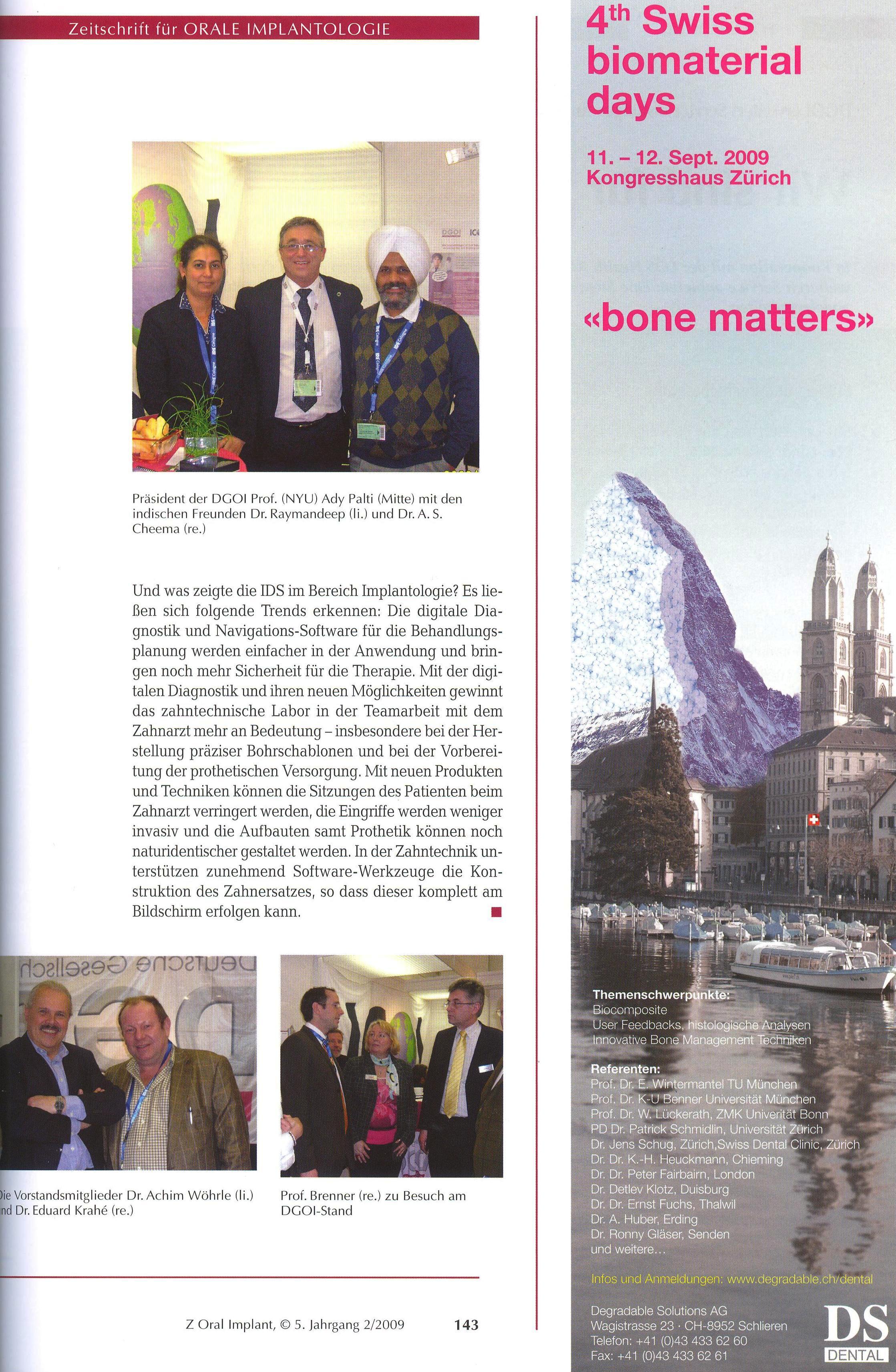 IDS COLOGNE GERMANY ,MARCH 2009